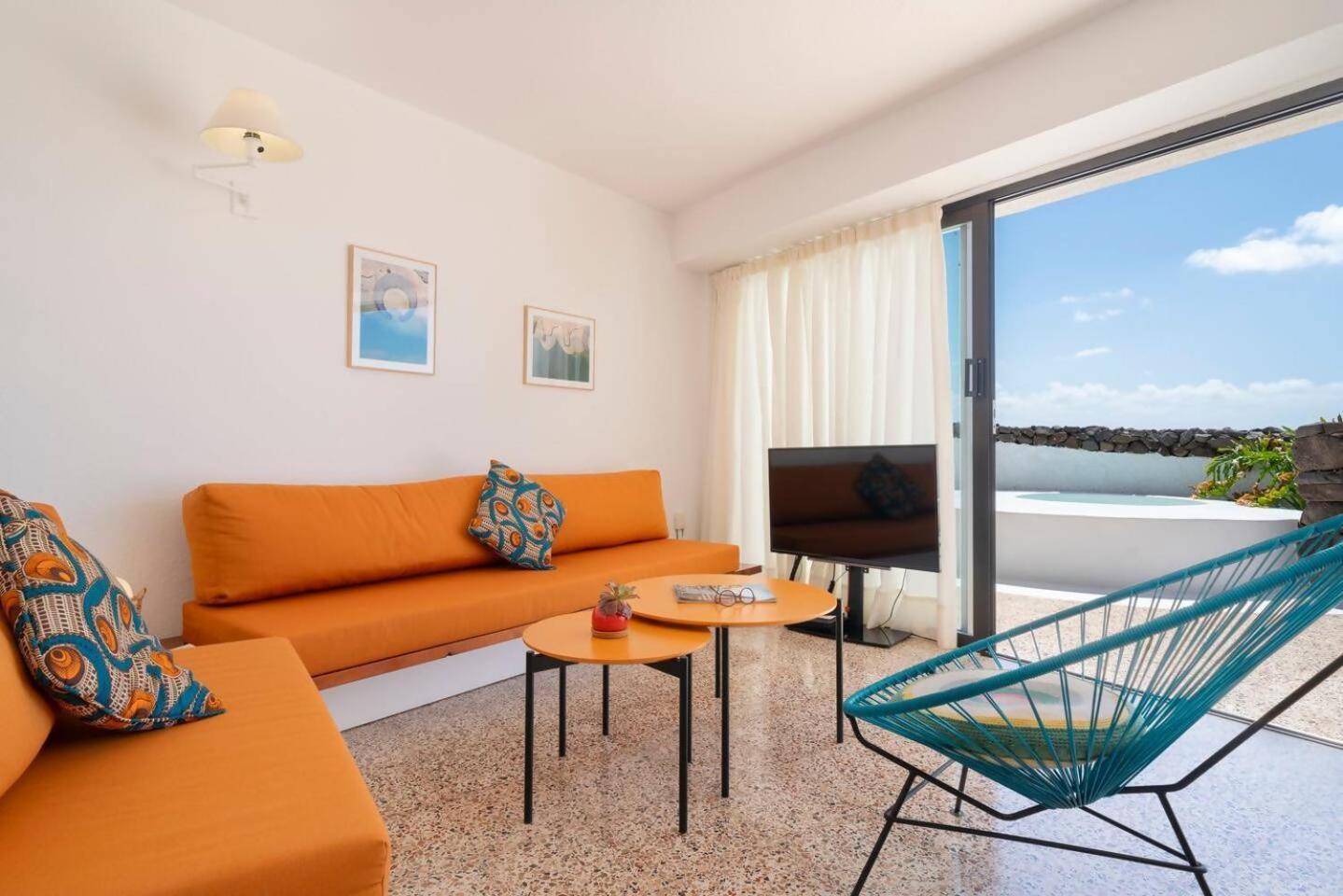 Lanzarote Famara Beach Bungalow Экстерьер фото