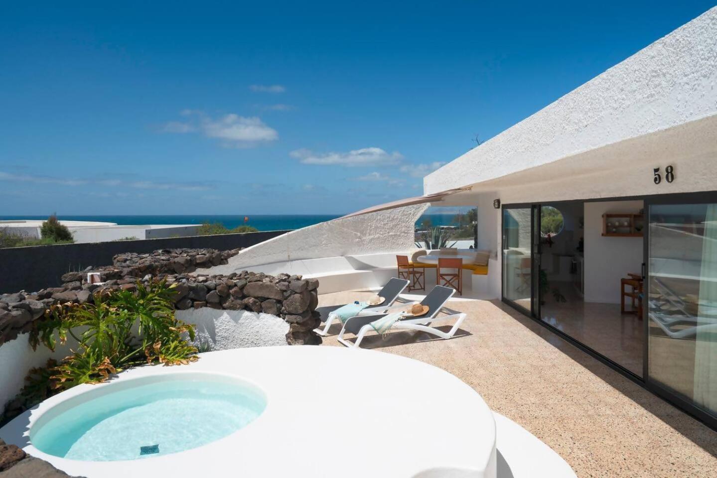 Lanzarote Famara Beach Bungalow Экстерьер фото